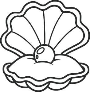 Clam Coloring Page at GetDrawings | Free download