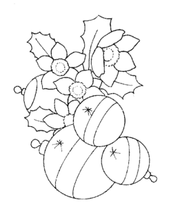 Bible Printables: Christmas Scenes Coloring Pages - Christmas Tree