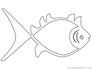 fish aboriginal Colouring Pages