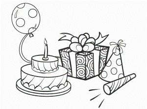 Download Free Birthday Coloring Pages Stuff Or Print Free Birthday