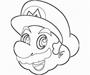 15 Super Mario Coloring Page
