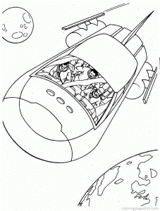 Fantastic Four Coloring Pages 18 | Free Printable Coloring Pages