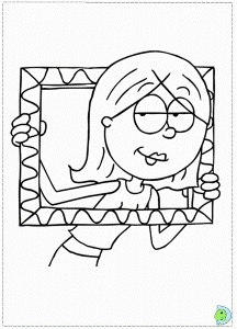 Lizzie Mcguire Coloring Pages