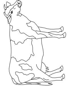 Coloring Pages Of A Giraffe | Animal Coloring Pages | Kids