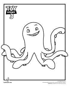 Toy Story 3 Coloring Pages 480 | Free Printable Coloring Pages