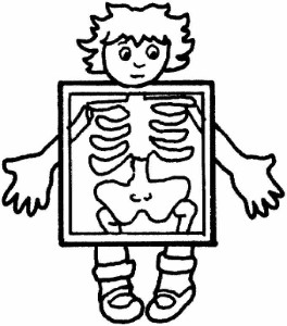 Nature Human Body print coloring pages. 6
