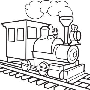 Coloring book train ~ Online coloring pages princess coloring