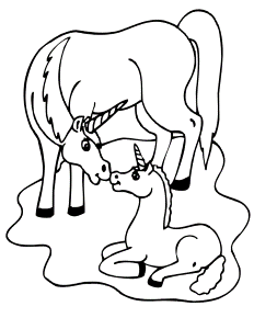 Free Coloring Pages Of Unicorns 563 | Free Printable Coloring Pages