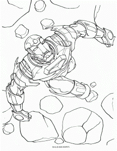 Free Printable Iron Man Coloring Pages For Kids - Best Coloring