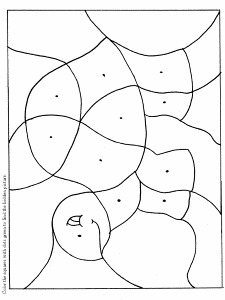 number puzzles Colouring Pages