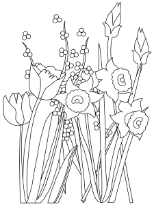 Spring coloring pages | Coloring-