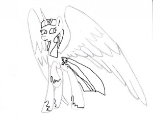 Princess Twilight Sparkle Coloring Page By Creeperexplosion11 On