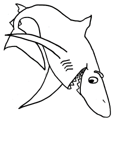 Great White Shark Coloring Pages | Clipart Panda - Free Clipart Images