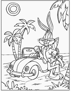 Coloring Pages Bugs Bunny 334 | Free Printable Coloring Pages