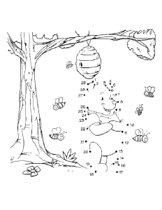 Connect The Dots Coloring Book For Children Learn To Paint By Numbers