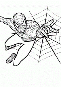 Black Spiderman Coloring Pages Spiderman Coloring Pages Download