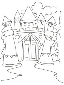 Castles Coloring Pages | Download Free Castles Coloring Pages for