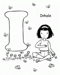 Yoga for Kids: Free Monthly Yoga Coloring Page