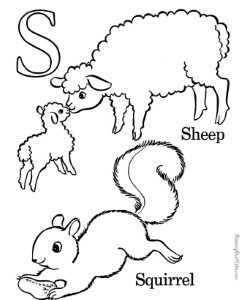 Coloring Pages Abc 123 | Free coloring pages for kids