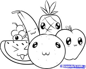 How to Draw Fruit, Step by Step, Food, Pop Culture, FREE Online