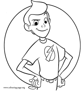 Meet the Robinsons - Wilbur Robinson coloring page
