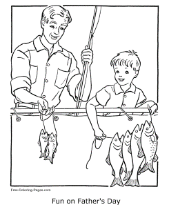FatherÂ´s Day coloring pages
