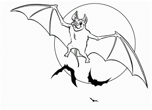 Bat Coloring Pages - Free Coloring Pages For KidsFree Coloring