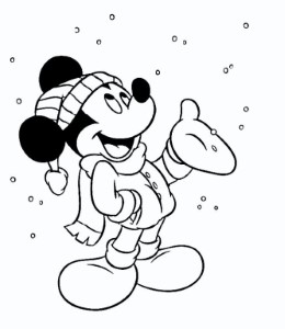 Mickey Mouse Birthday Coloring Pages To Print