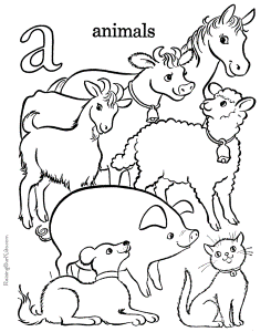 Free Printable Alphabet Coloring Pages - Free Printable Coloring