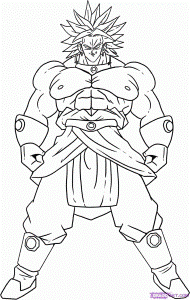 yamcha dragon ball z Colouring Pages