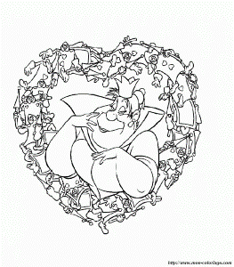 trippy wonderland Colouring Pages