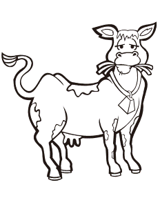 Cow Head Coloring Pages Cows Coloring Pages Free