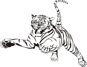 Realistic Tiger Coloring Pages Coloring Pages Amp Pictures 186383