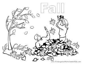 Free Autumn Coloring Pages For Kids