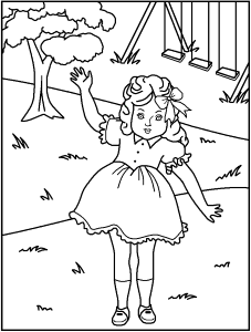American Girl Doll Coloring Pages
