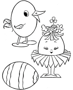 Kindergarten Easter Coloring Pages ActivitiesColoring Pages