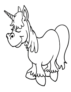 Unicorn Coloring Sheets | Cartoon Coloring Pages | Kids Coloring