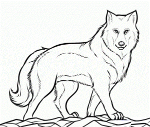 Wolves Coloring Pages Online | Online Coloring Pages