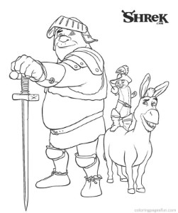 Shrek 3 Coloring Pages 15 | Free Printable Coloring Pages