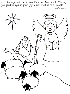 nativity bible coloring pages book