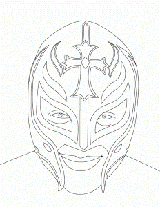 wwe 12 Colouring Pages