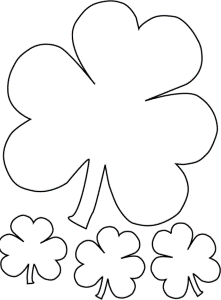 St Patrick S Day : Letter D For Object Coloring Pages, Letter E