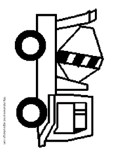 Bulldozer Coloring Page Wallpapers - Kids Colouring Pages