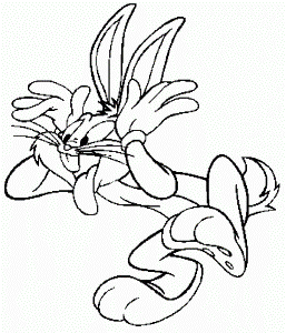 Free Coloring Bugs Bunny
