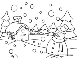 Coloring Pages: Winter Coloring Pages Free Winter Coloring Pages ... | Coloring  pages winter, Christmas coloring pages, Coloring pages inspirational