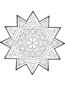 How to Draw Mandala Christmas Coloring Pages | Best Place to Color