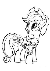 My Little Pony coloring pages for kids printable free