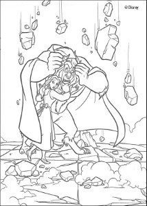Beauty and the Beast coloring pages : 17 free Disney printables