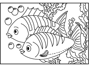 Free Fish Coloring Pages For Kids Image 23 - Gianfreda.net