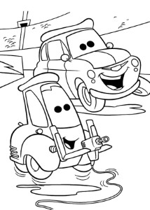 Online Coloring Pages Cars 2 - Coloring